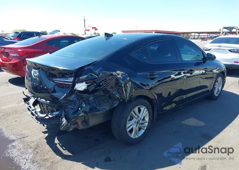 2019 Hyundai Elantra Sel from USA, damaged, VIN 5NPD84LFXKH411493